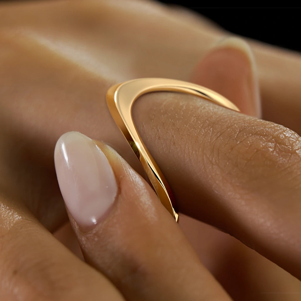 The Fangsteel Chevron Ring