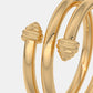 The Azure Gyre Spiral Ring