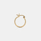 The Oralie Textured Hoop Earrings