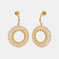The Sascha Dangle Hoop Earrings