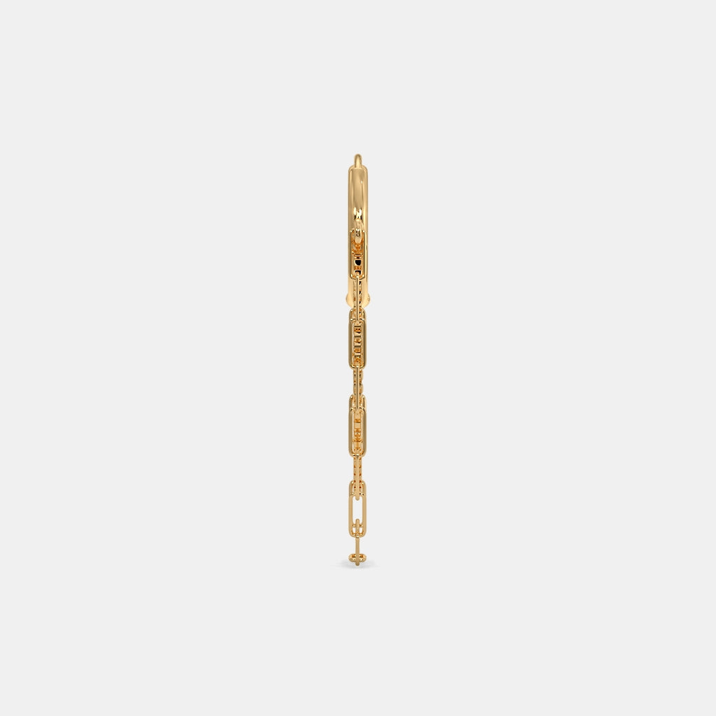 The Gulden Layer Dangle Hoop Earrings