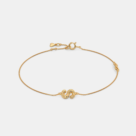 The Alfabeto S Bracelet