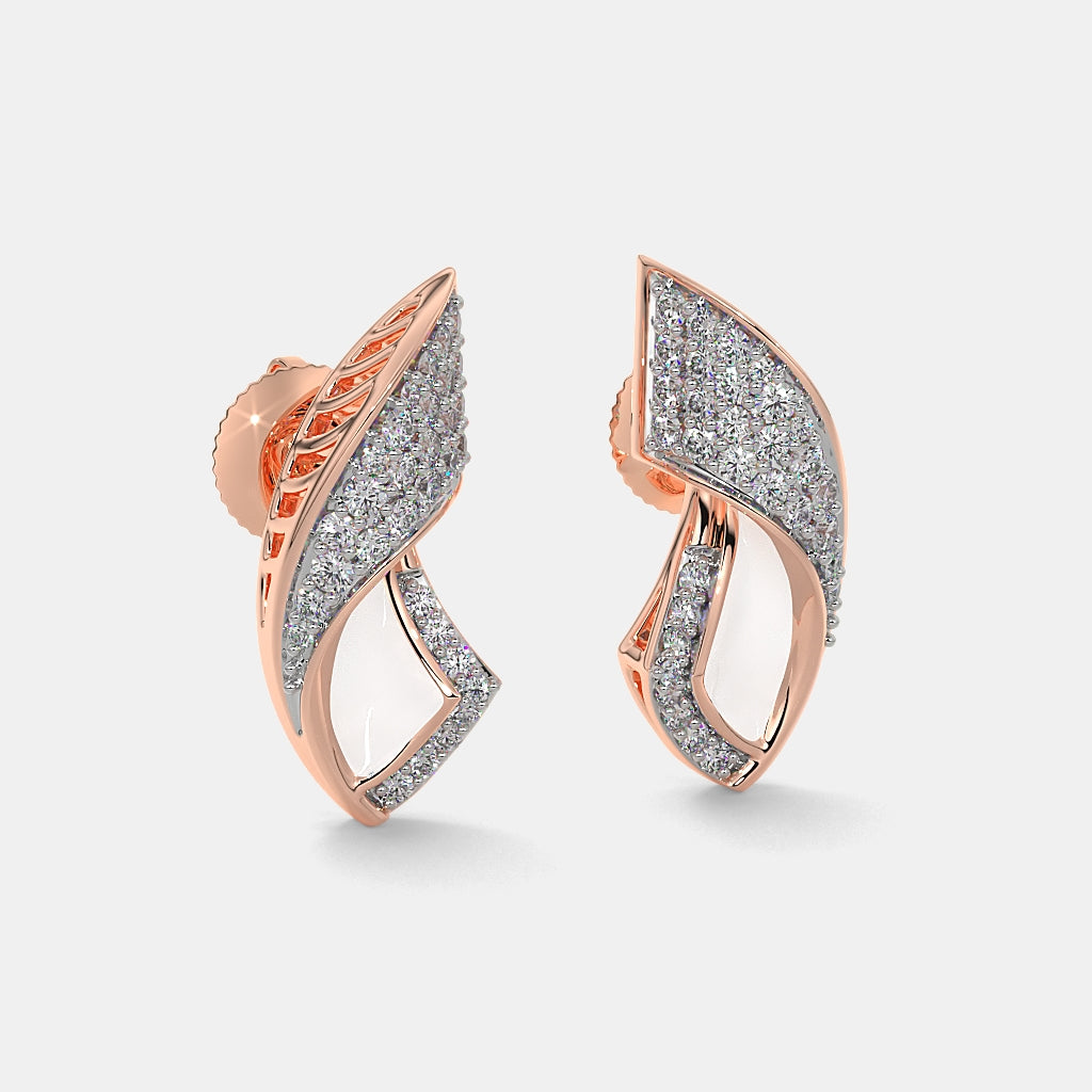 The Bella Piega Stud Earrings
