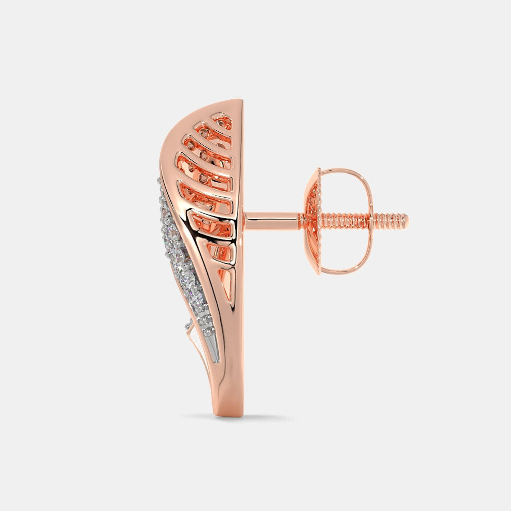 The Bella Piega Stud Earrings
