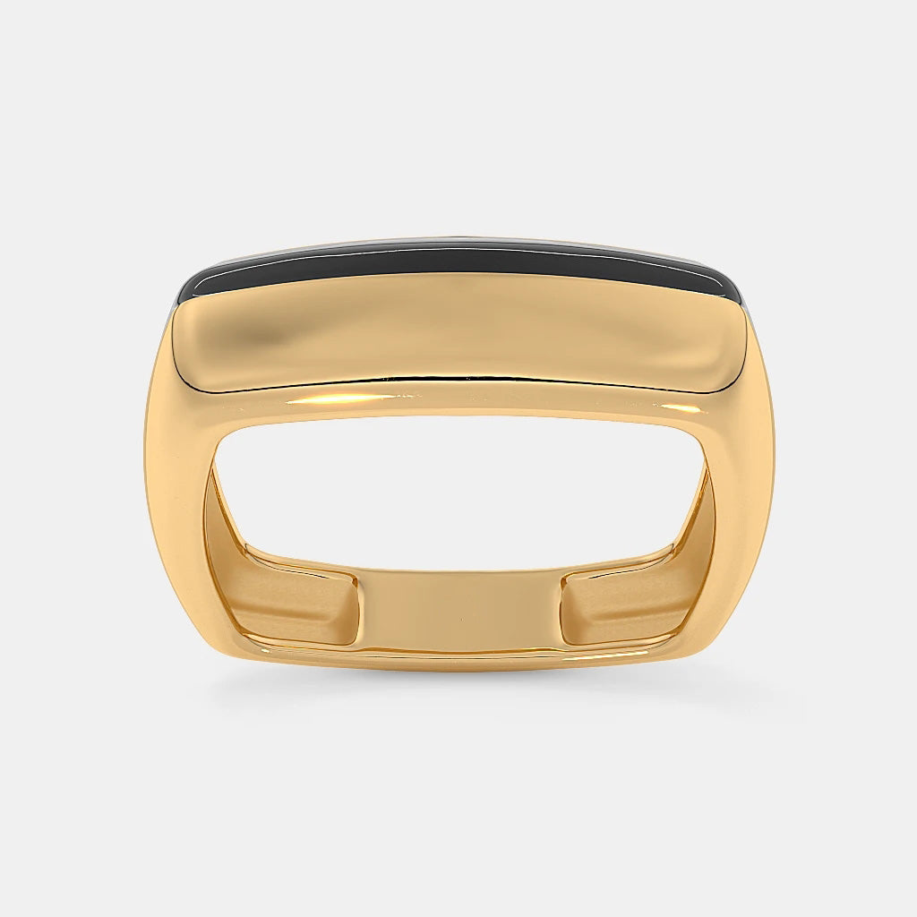 The Celest Arc Band Ring