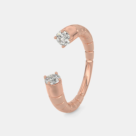 The Tige Ronde Top Open Ring