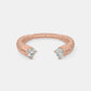 The Tige Ronde Top Open Ring