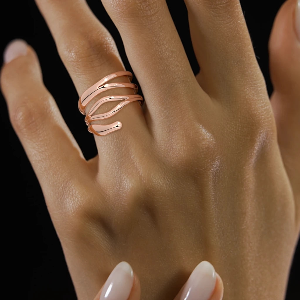 The Debit De La Riviere Spiral Ring