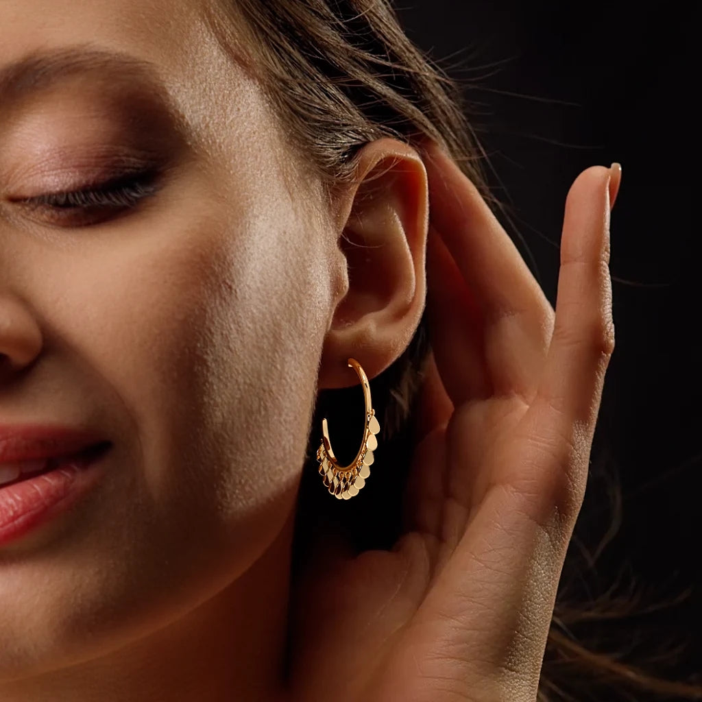 The Feya Hoop Earrings