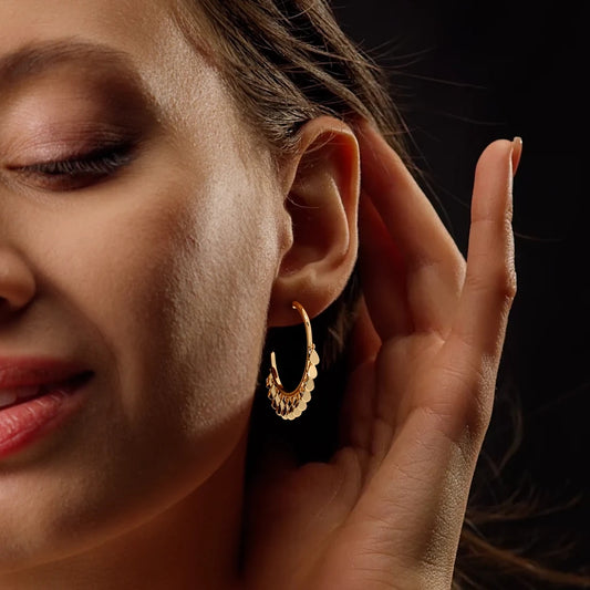 The Feya Hoop Earrings