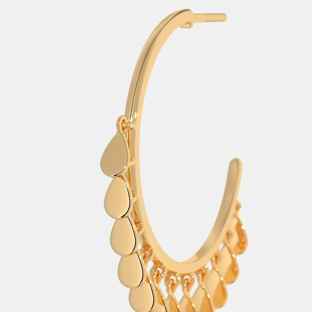 The Feya Hoop Earrings