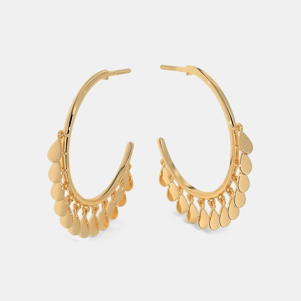 The Feya Hoop Earrings
