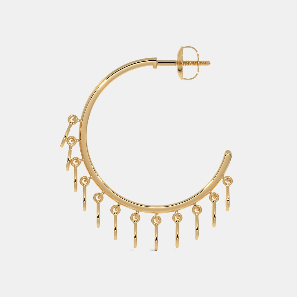 The Feya Hoop Earrings