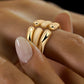 The Gilded Luxe Top Open Ring