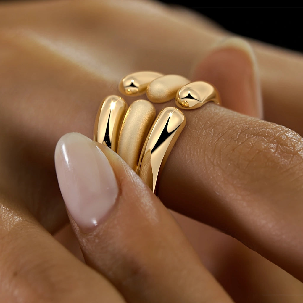 The Gilded Luxe Top Open Ring