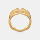 The Gilded Luxe Top Open Ring