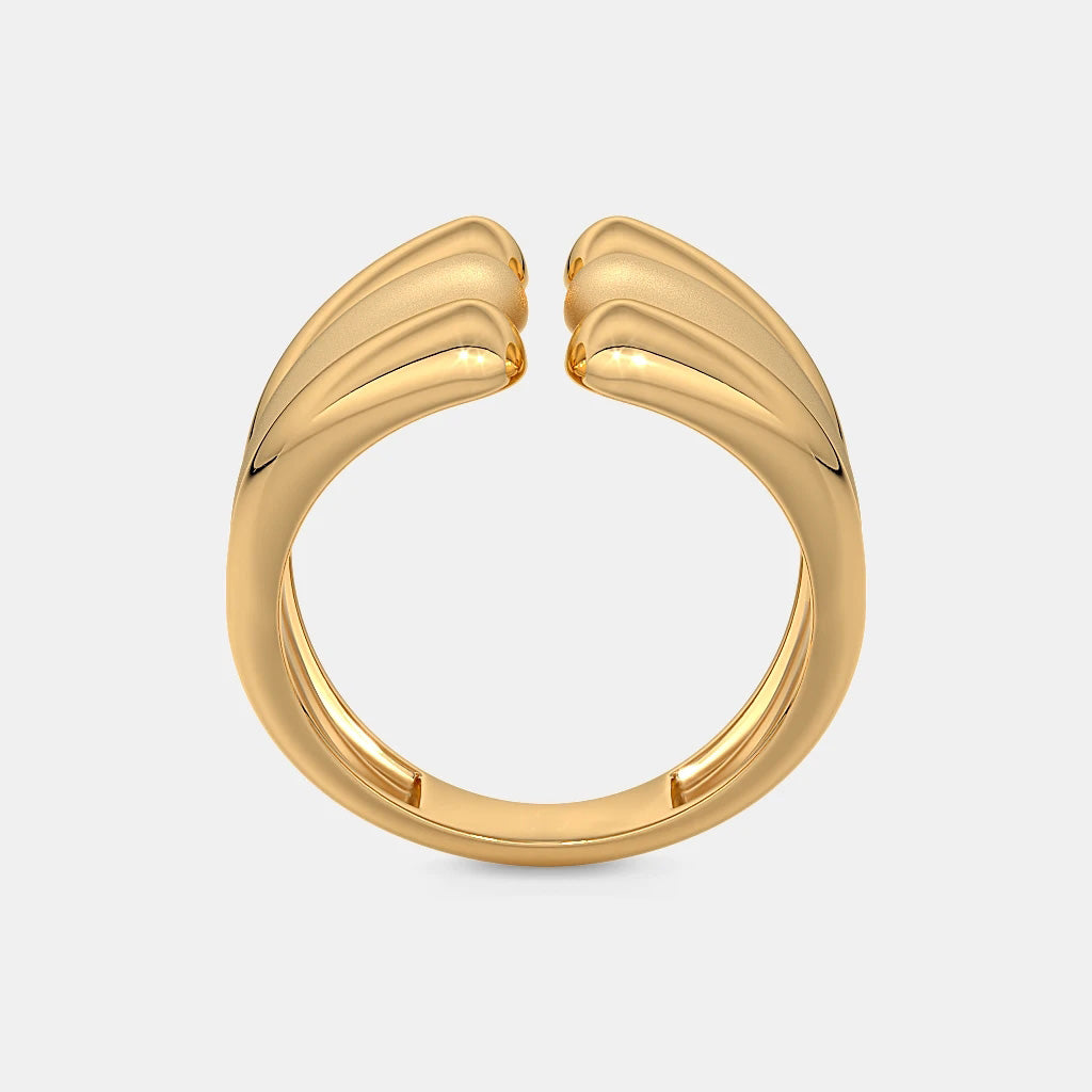 The Gilded Luxe Top Open Ring