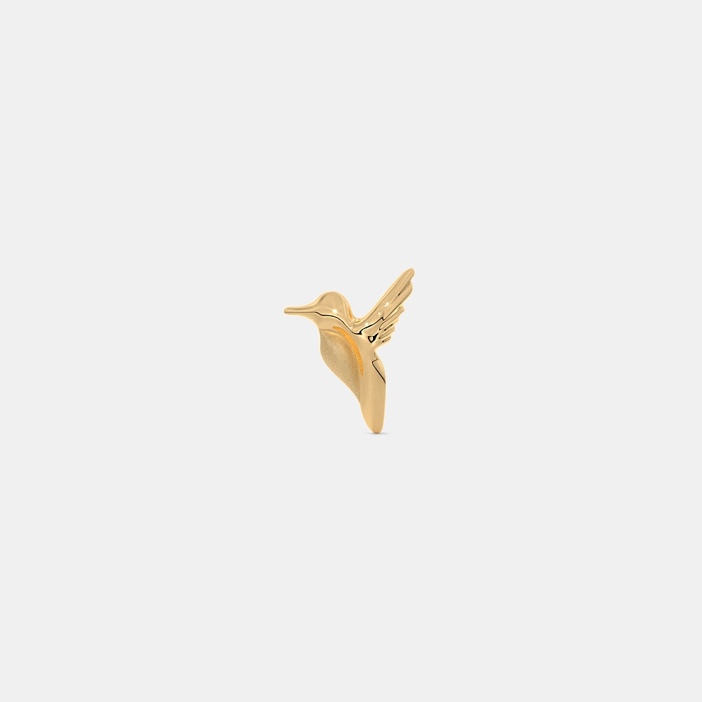 The King Birdie Stud Earrings