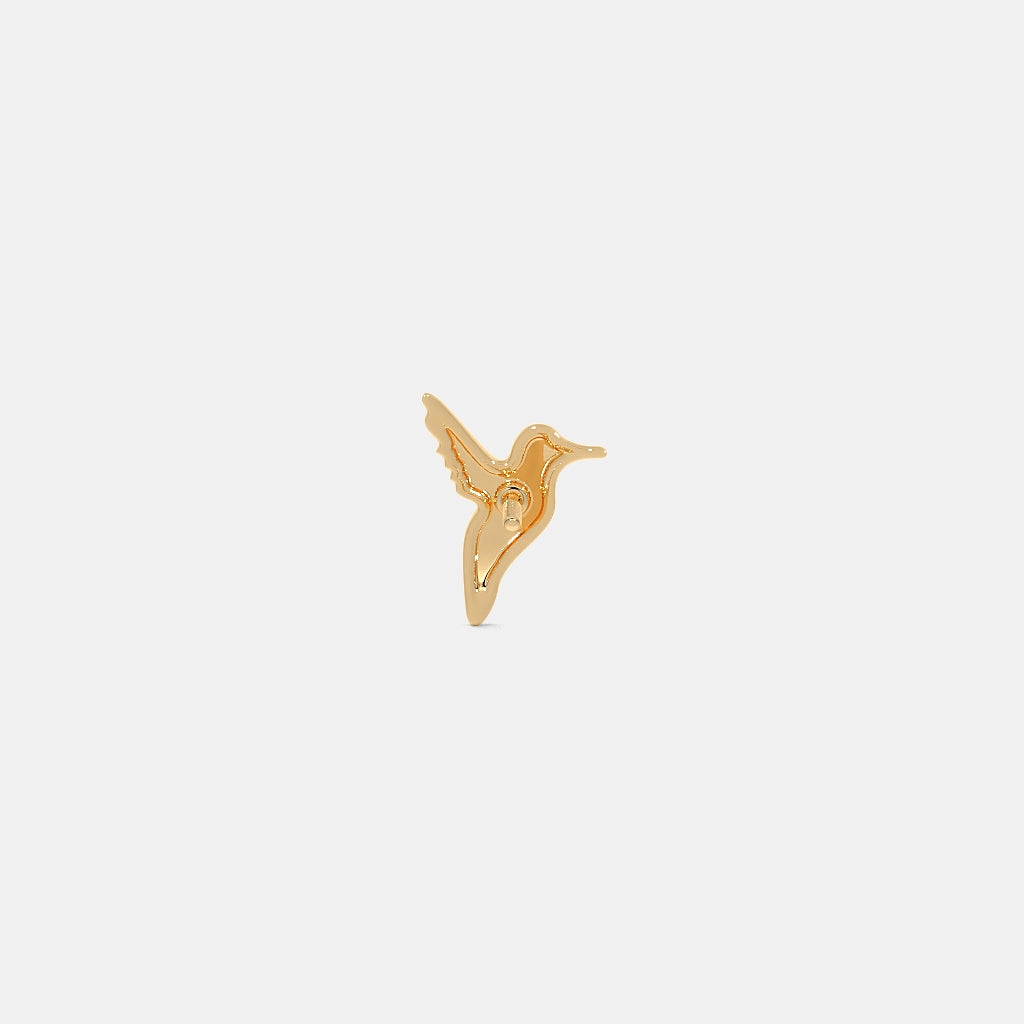 The King Birdie Stud Earrings