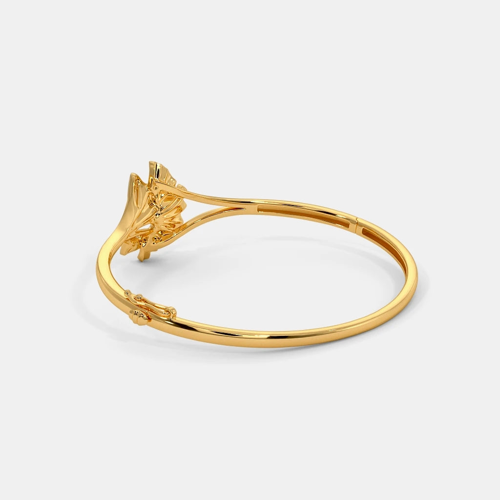 The Sansa Oval Bangle