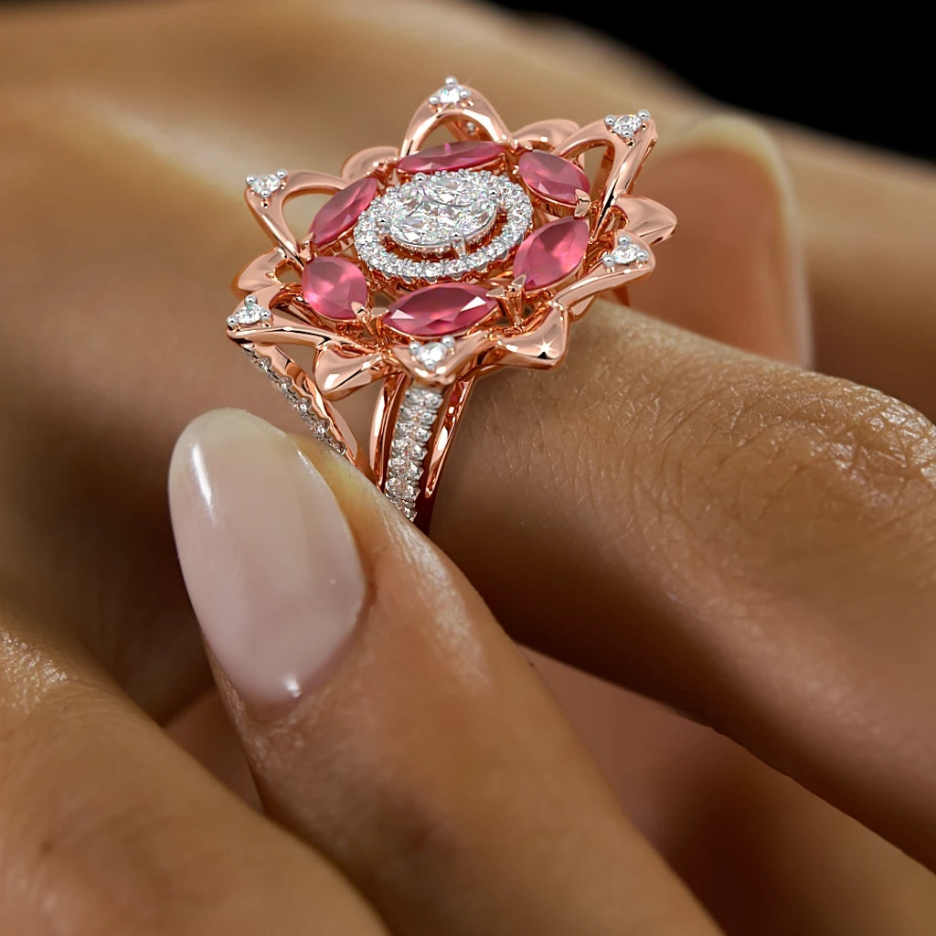 The Felix Cocktail Ring