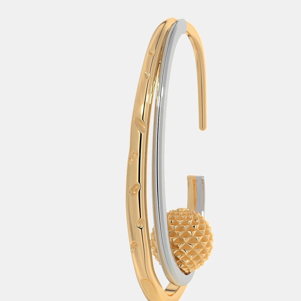 The luzelka J Hoop Earrings