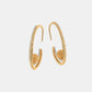 The luzelka J Hoop Earrings