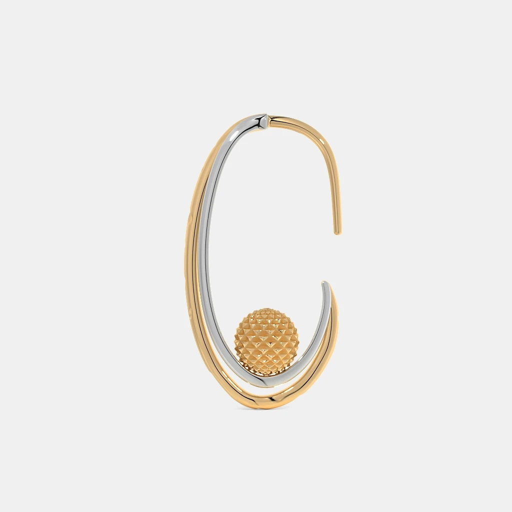The luzelka J Hoop Earrings