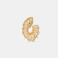 The Pearlenaria Orange Peel Earrings