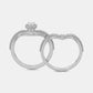 The Aimer Bridal Ring Set